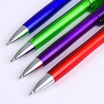 廣告筆-塑膠筆管環保禮品-五款可選- 單色原子筆_2